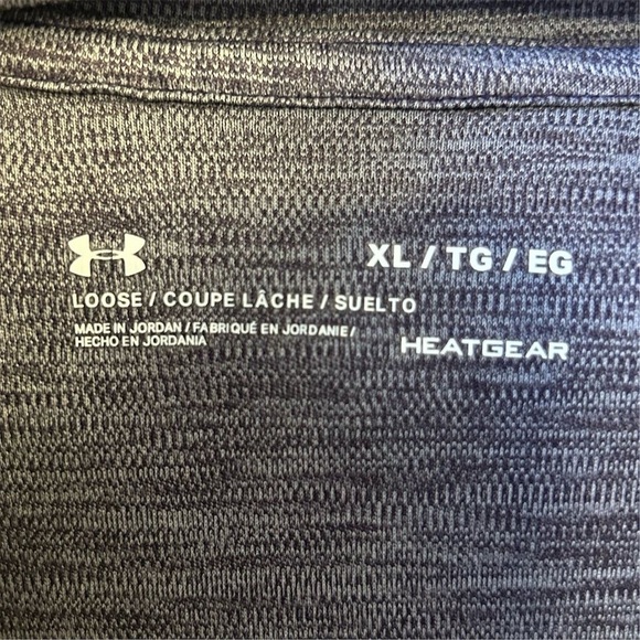 Under Armour Women's XL Purple Gray Pullover Hoodie Cowl Neck Activewear - Picture 5 of 7